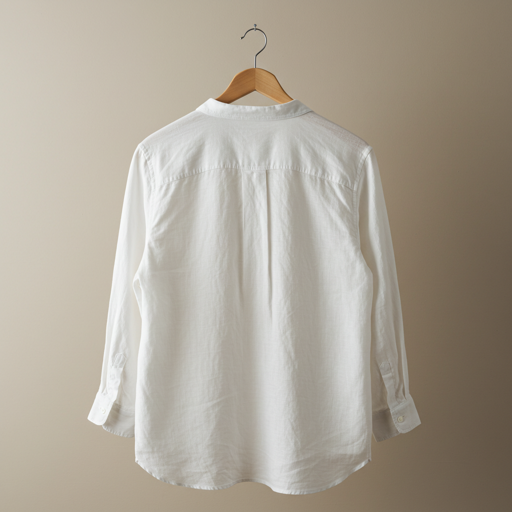 Men’s Cotton-Linen Beach Polo Shirt