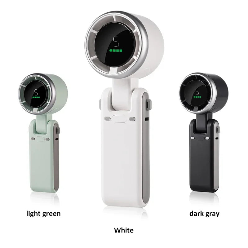 Folding Turbo Neck & Desktop Mini Fan