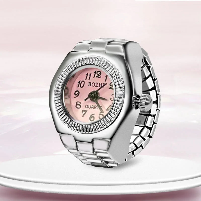 Retro Watch Ring – Hip-Hop Punk Style