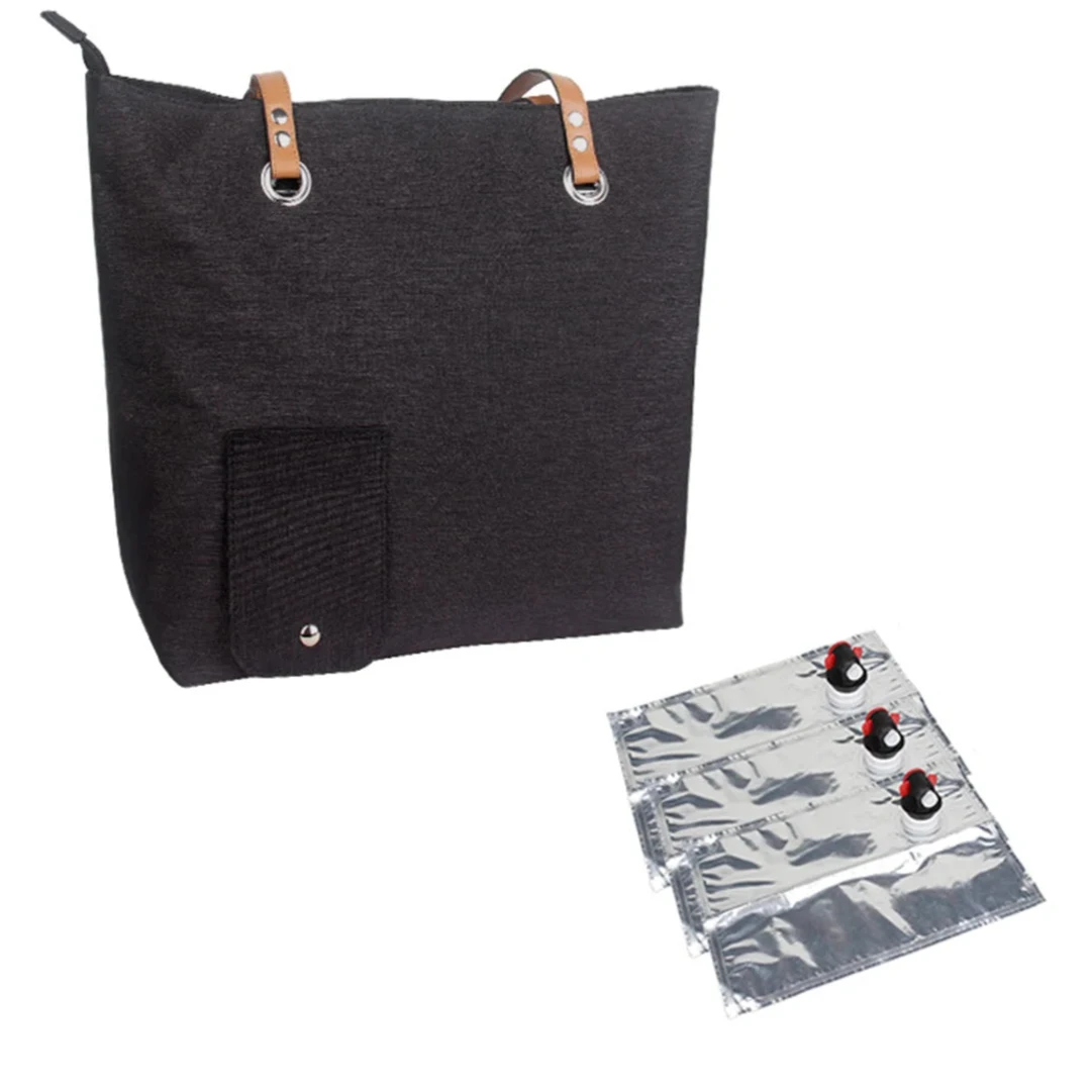 Beach Wine Tote Bag