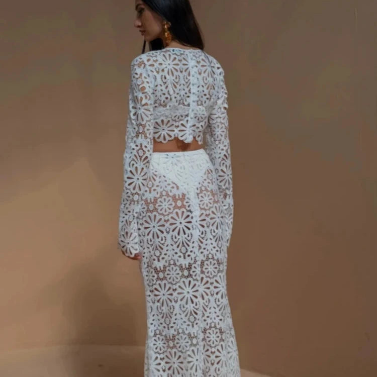 Embroidered Beach Set