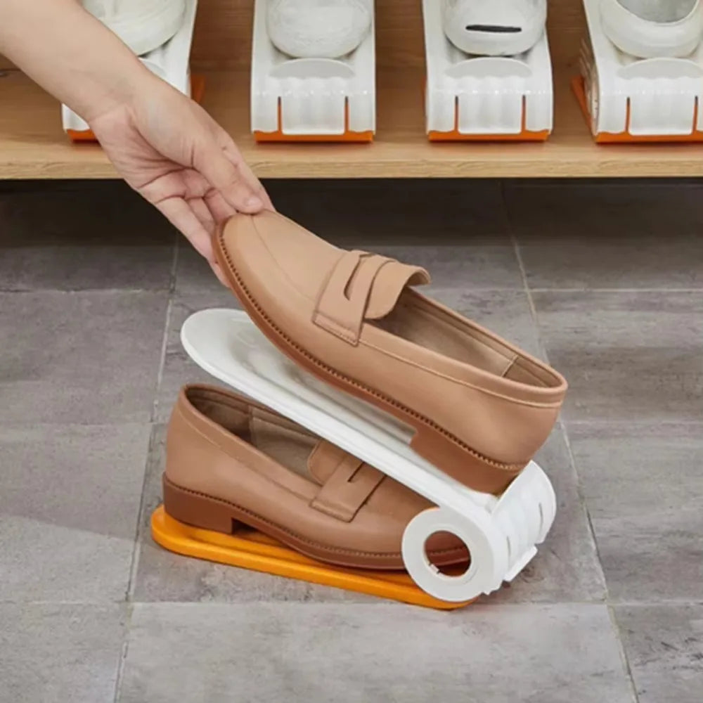 Double-Layer Shoe Rack Organizer