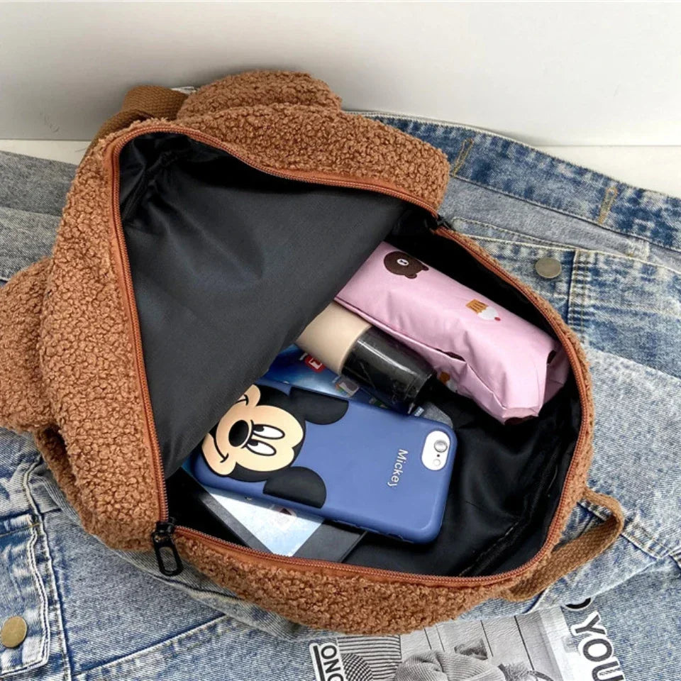 Plush Bear Backpack – Cute &amp; Cozy Daypack