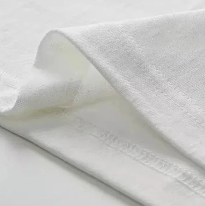 Cotton Luxury Embroidered T-Shirt