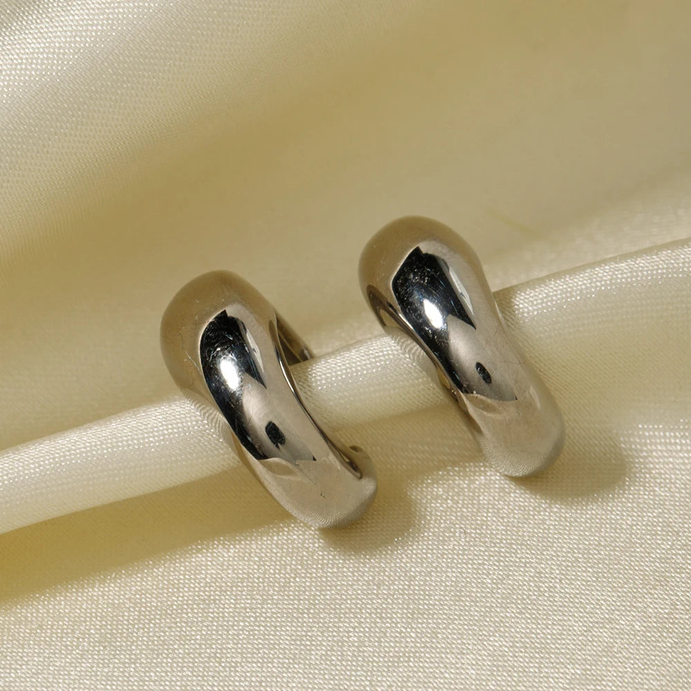 Plated Irregular Ear Clip
