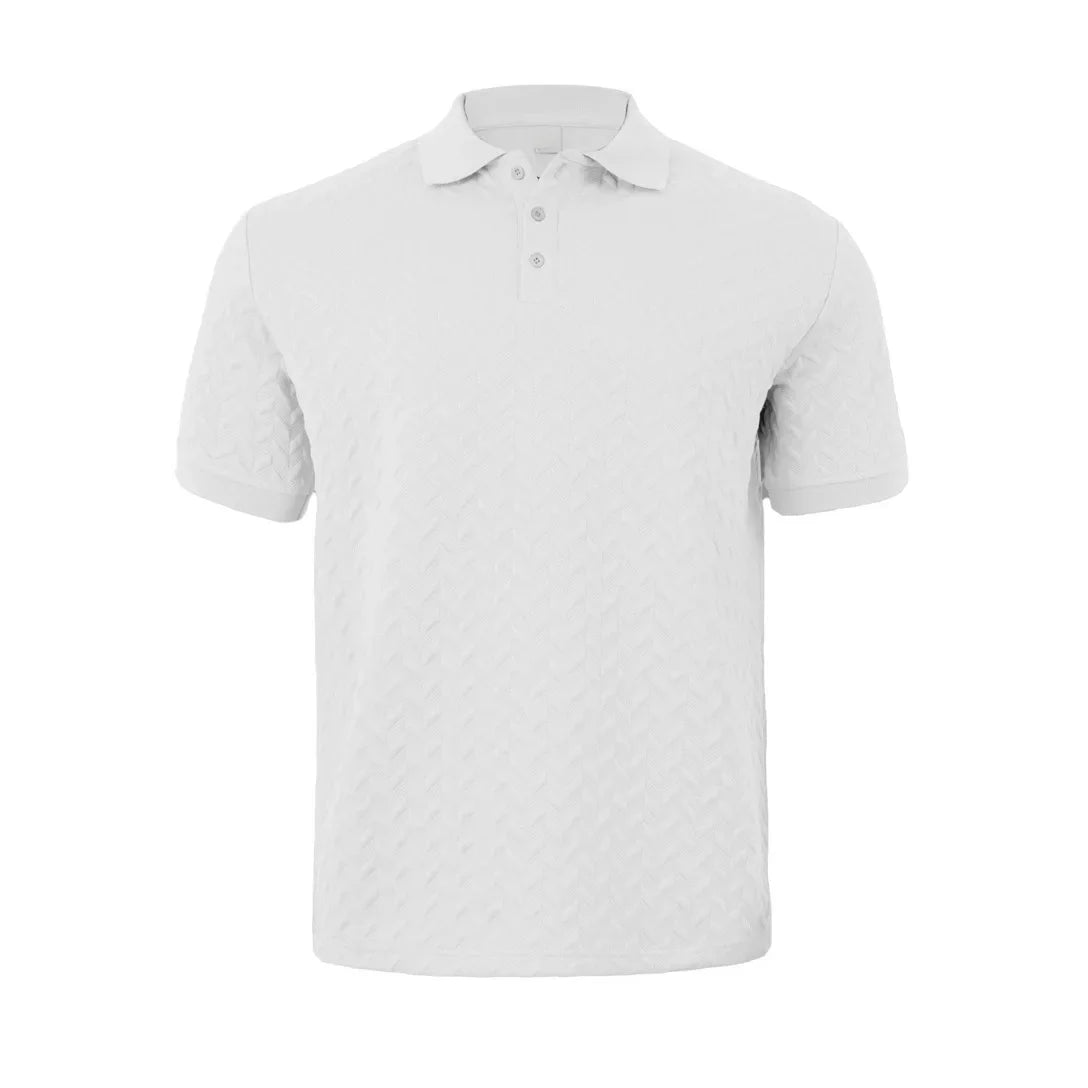 2025 Summer Men’s Floral Polo Shirt