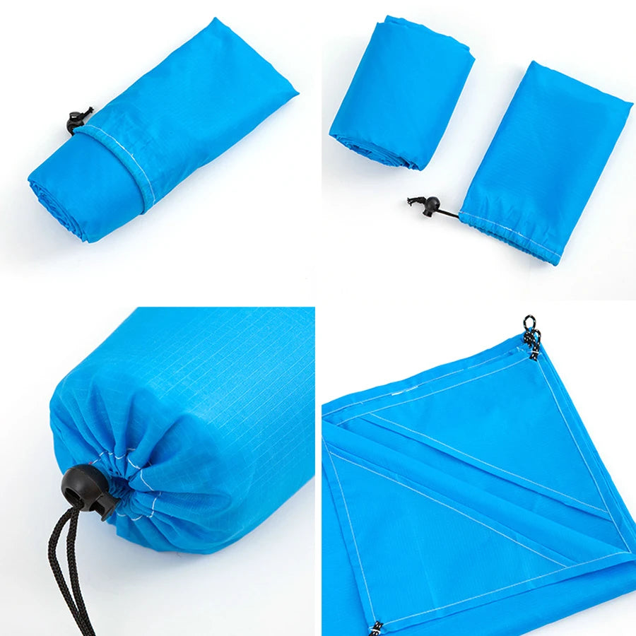 Waterproof Beach Blanket – Foldable Outdoor Mat (2x2m)