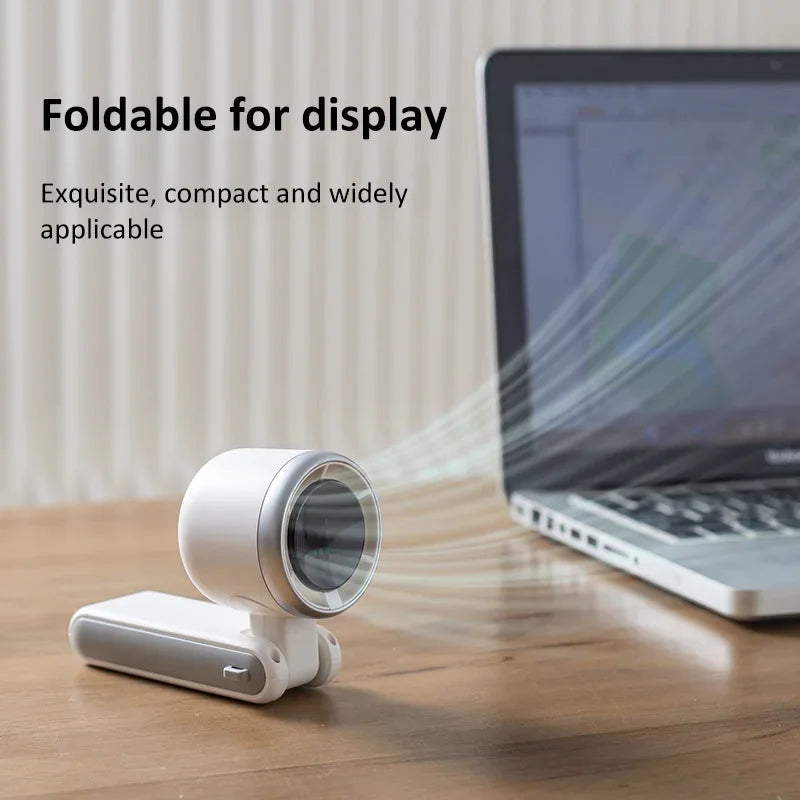 Folding Turbo Neck & Desktop Mini Fan