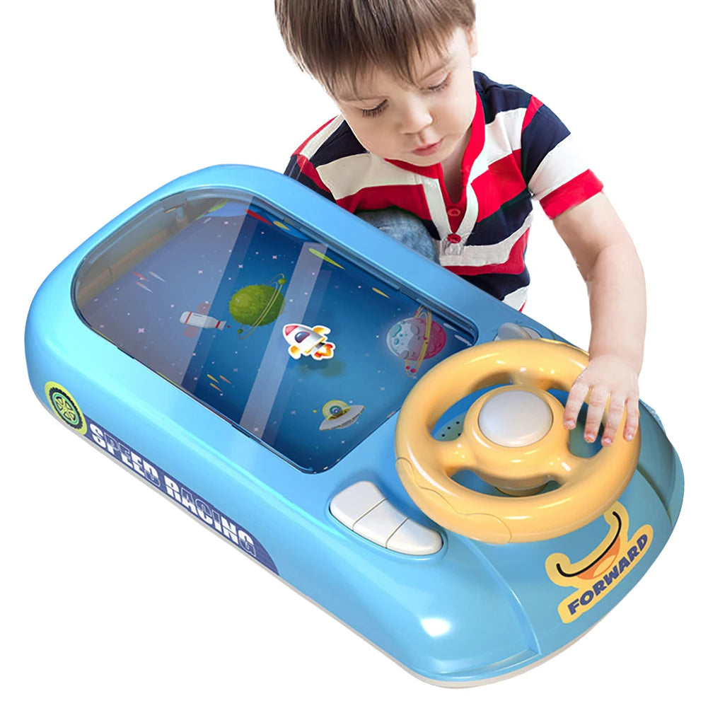 Kids Driving Simulator – Battery-Operated Steering Wheel Toy