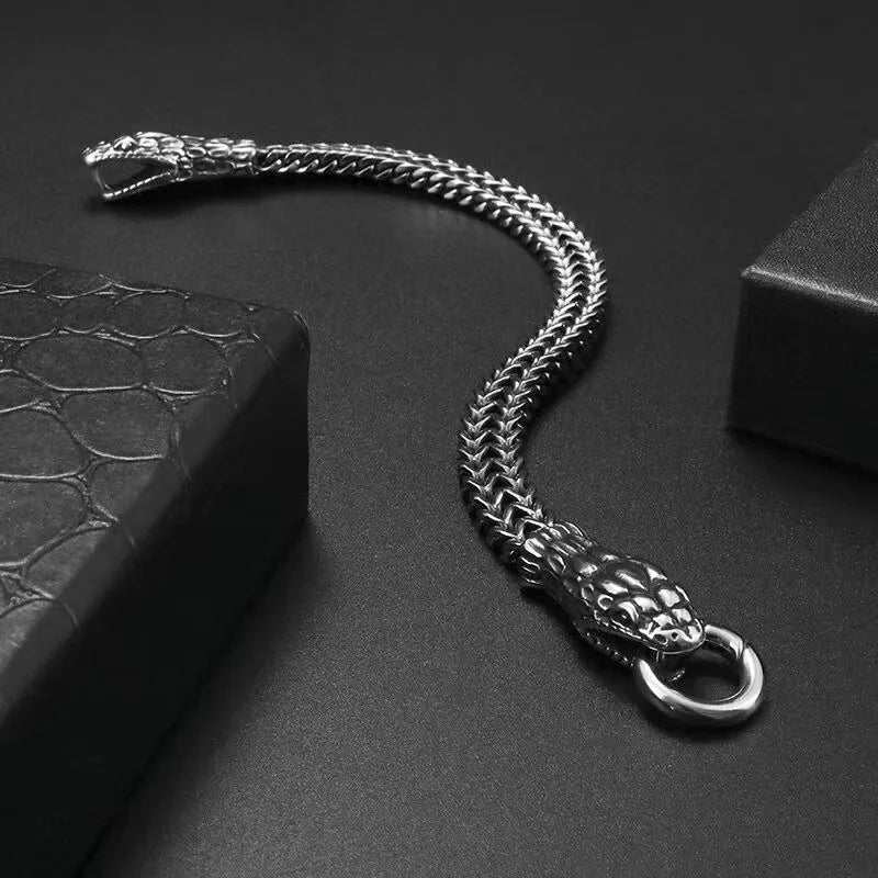 Double Snake Head Bracelet – Double Snake Bracelet