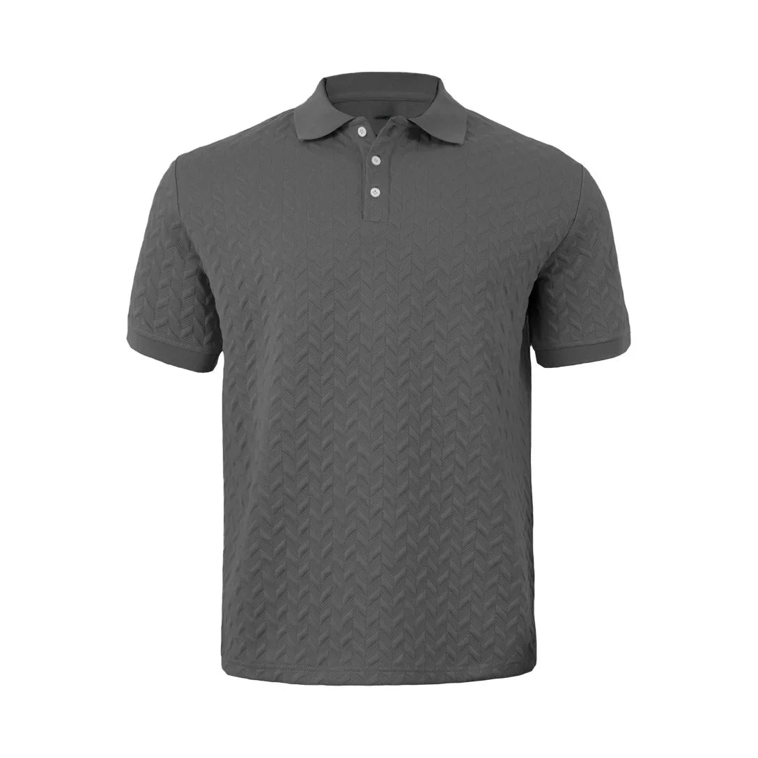 2025 Summer Men’s Floral Polo Shirt