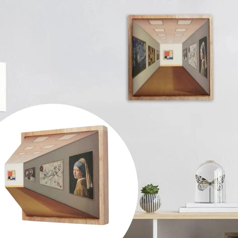 3D Naked Eye Wall Light – USB LED Atmosphere Lamp
