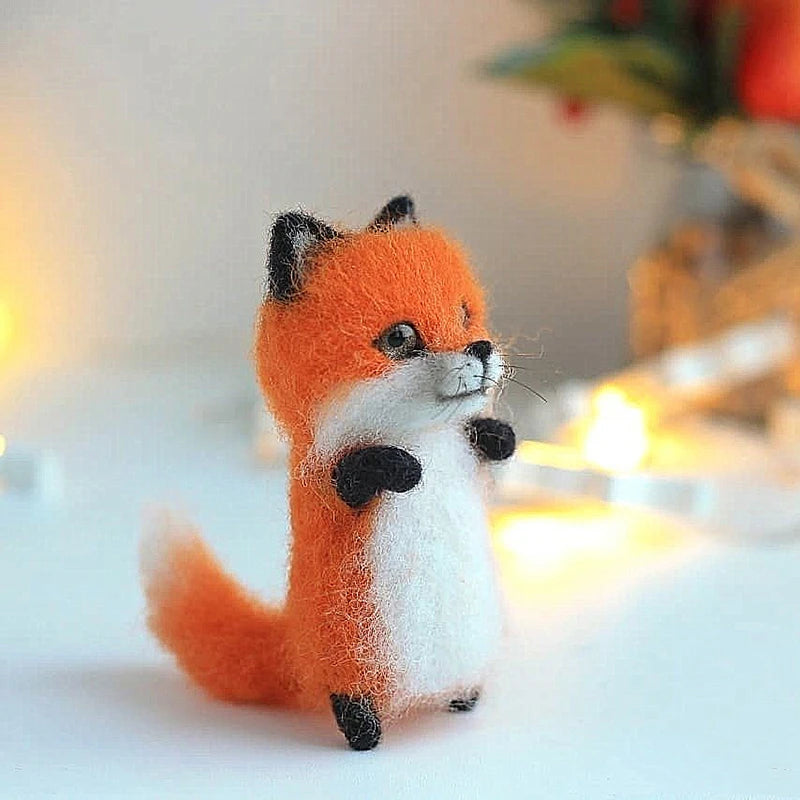 DIY Needle Felt Kit – Cute Cat Wool Felting for Beginners