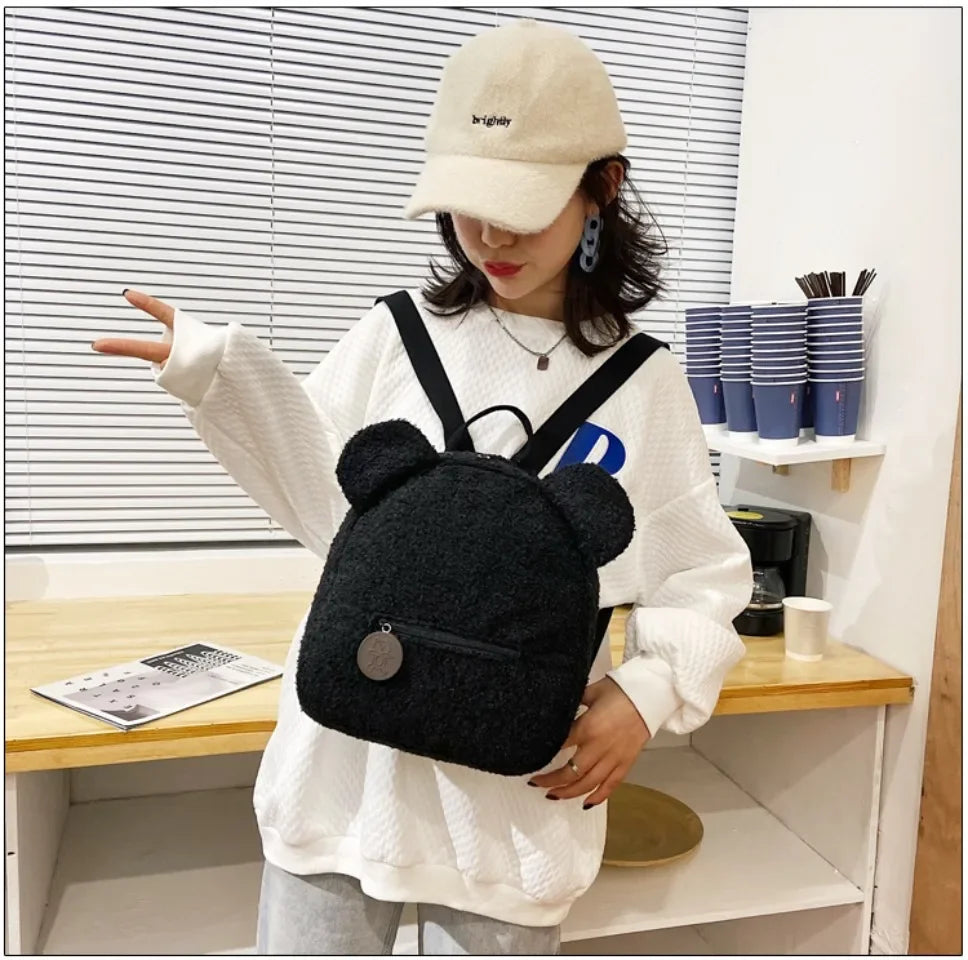 Plush Bear Backpack – Cute &amp; Cozy Daypack