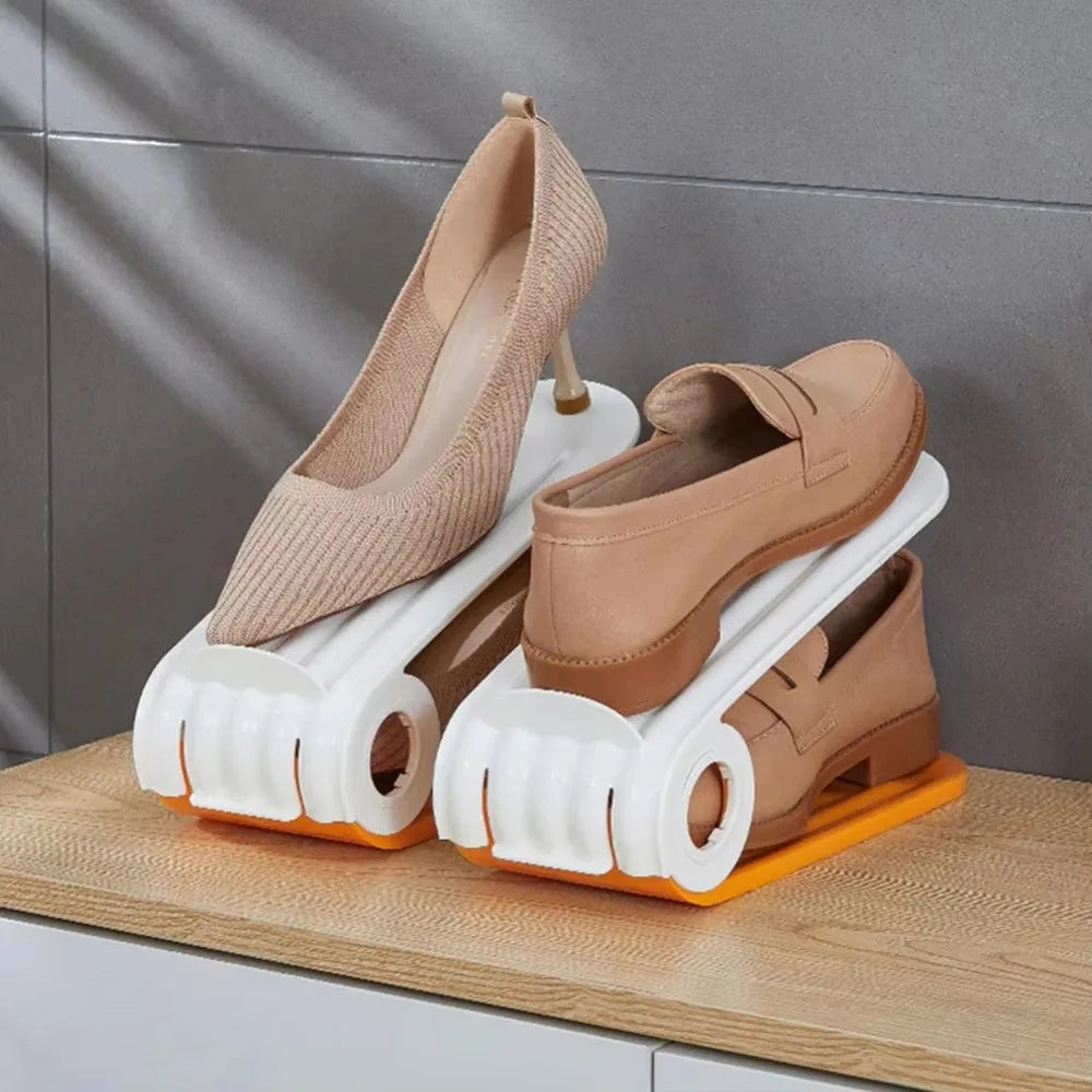 Double-Layer Shoe Rack Organizer