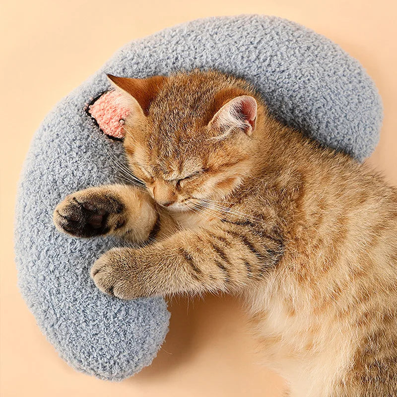 U-Shaped Pet Sleeping Pillow