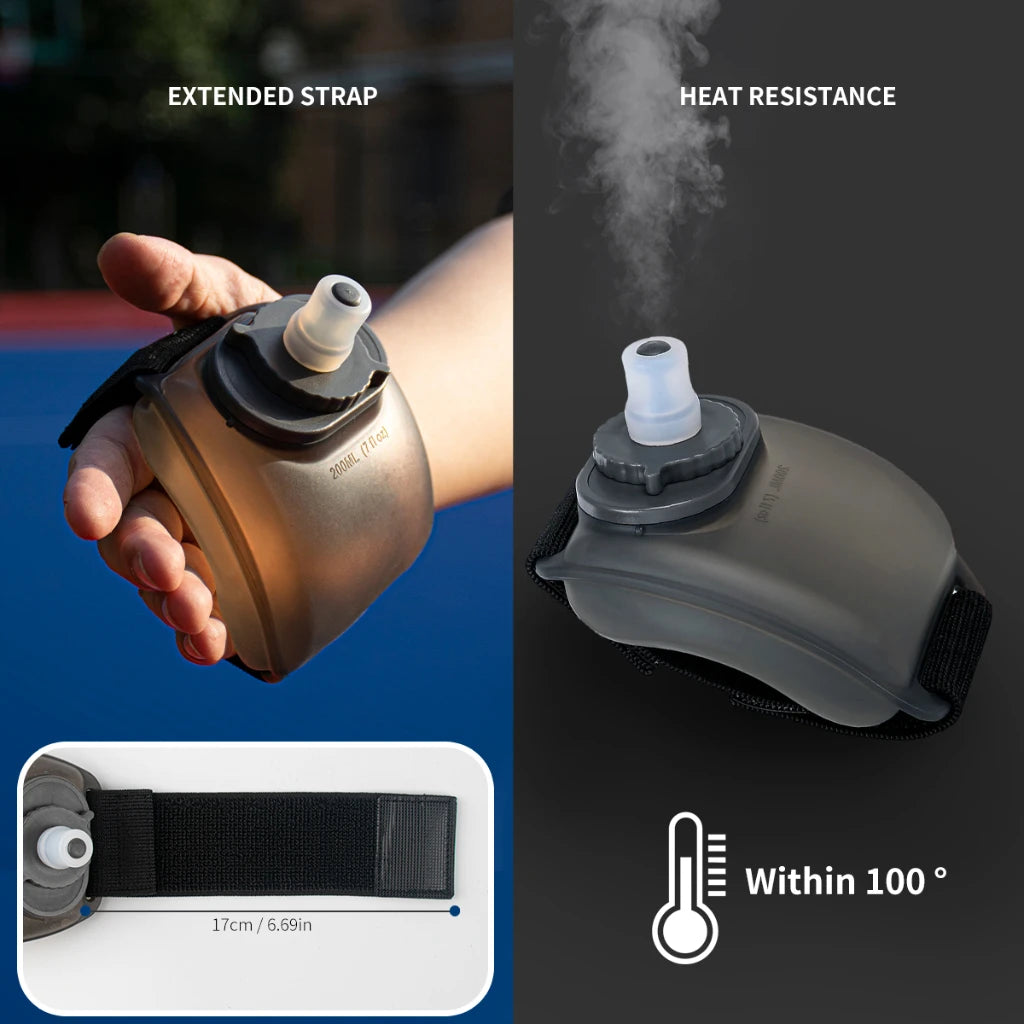 Sport Wrist-Mounted Water Bottle
