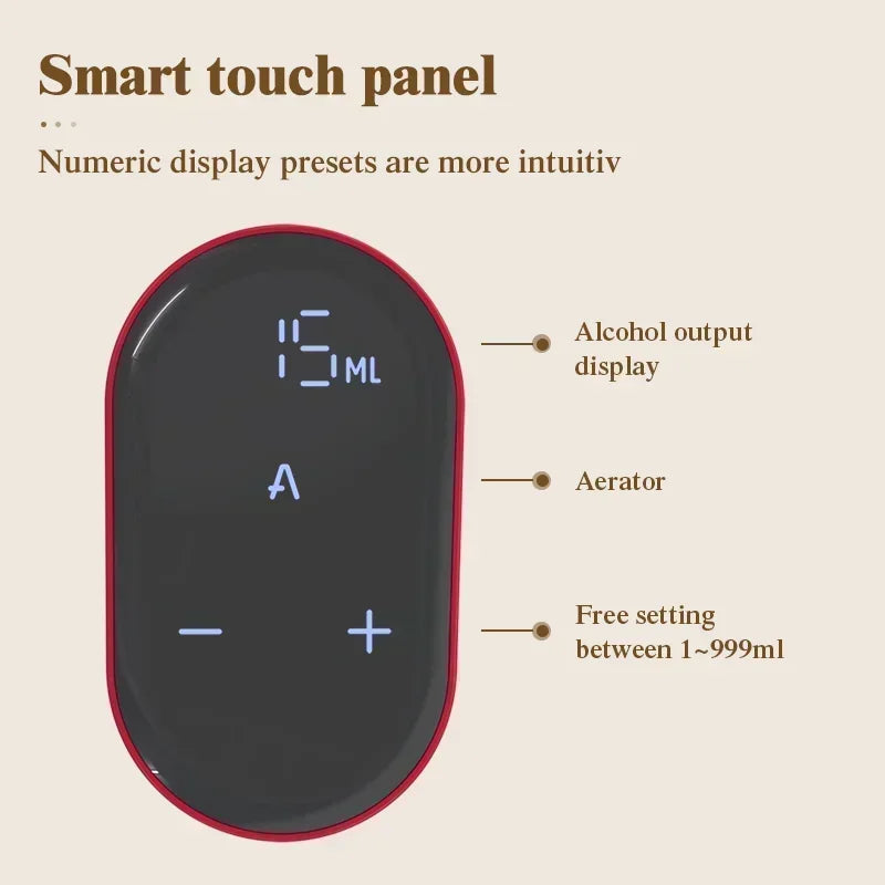 Smart Electric Wine Dispenser – Universal Digital Pouring System