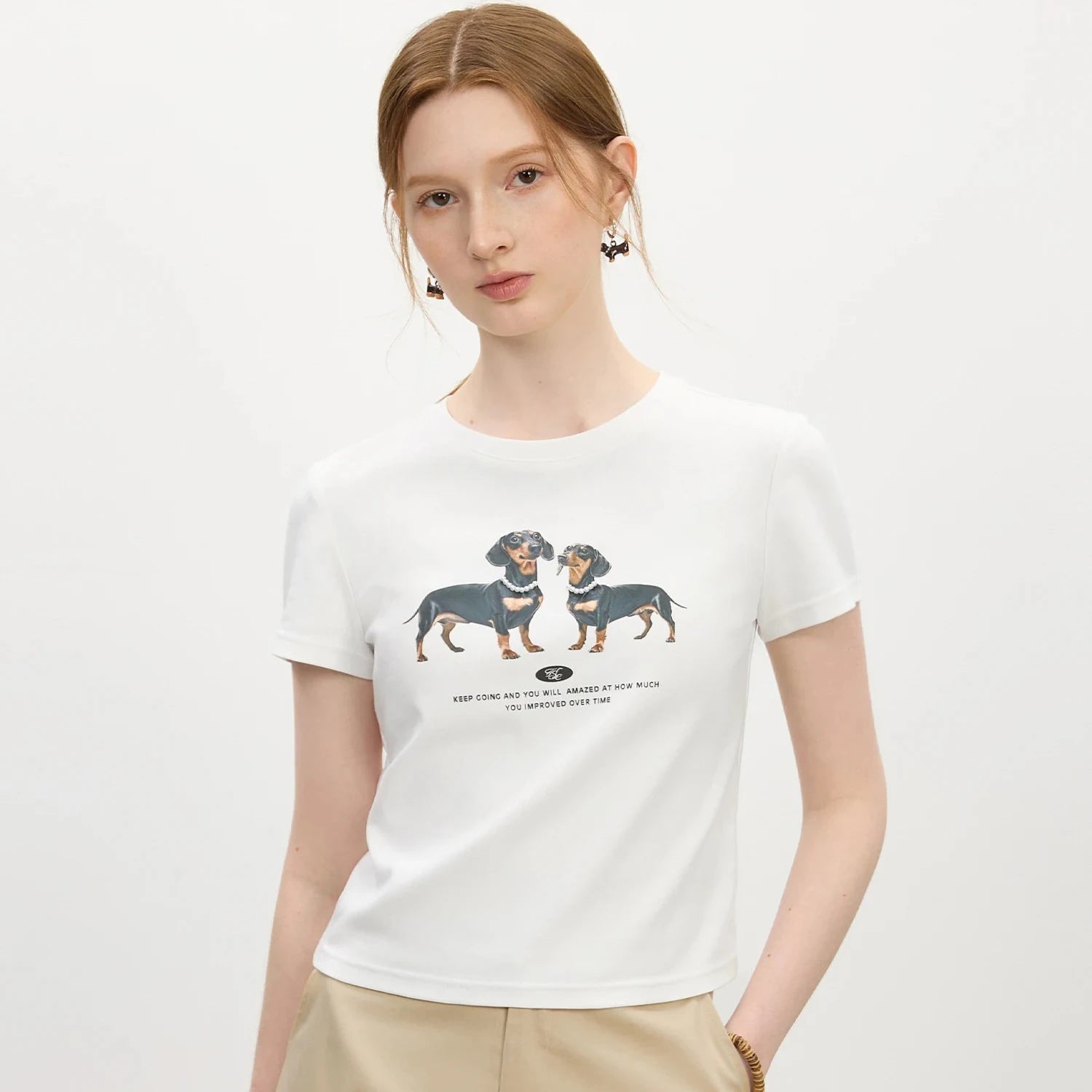 Retro Hound Print Tee