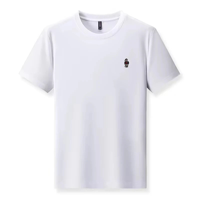 Cotton Luxury Embroidered T-Shirt