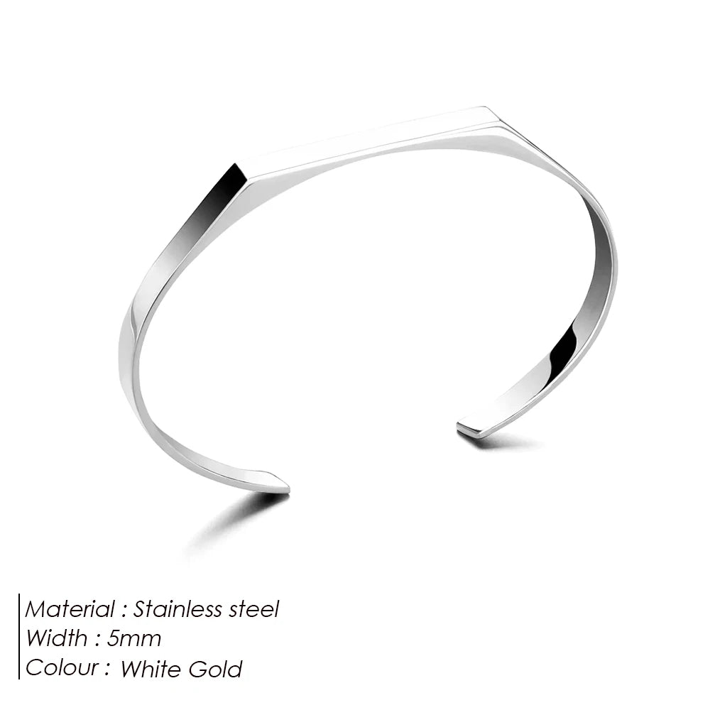 Classic Open Cuff Bracelet