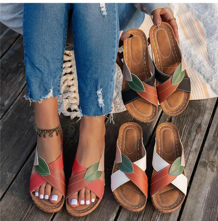 Retro Beach Slides