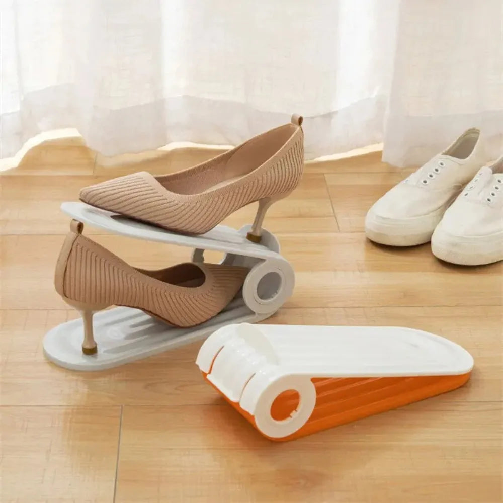 Double-Layer Shoe Rack Organizer