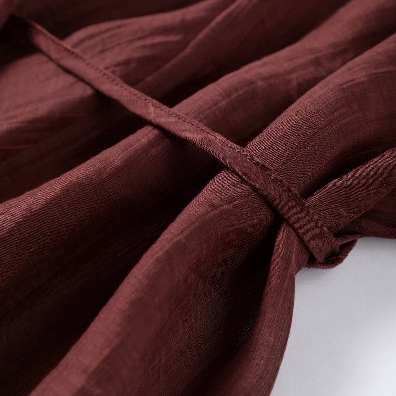 Flounce Mini Dress – Chiffon Romance with Modern Flow