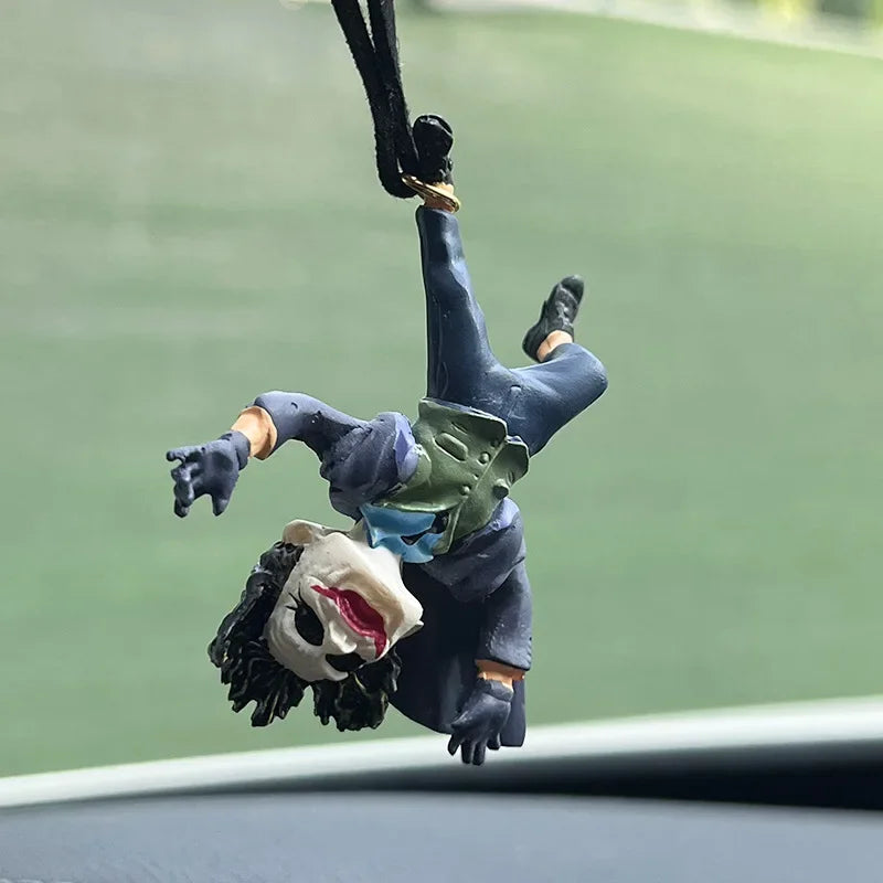 Joker Pendant Car Accessory – Bold Rearview Mirror Charm