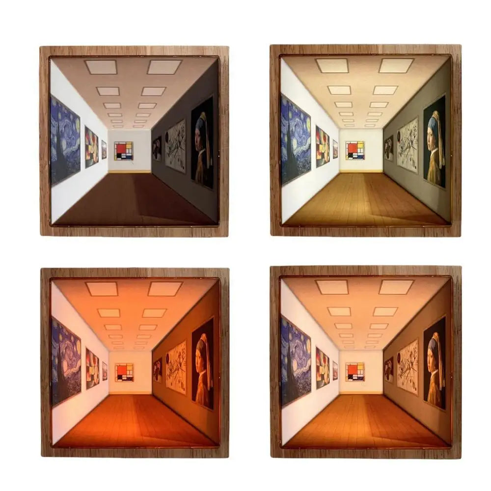 3D Naked Eye Wall Light – USB LED Atmosphere Lamp