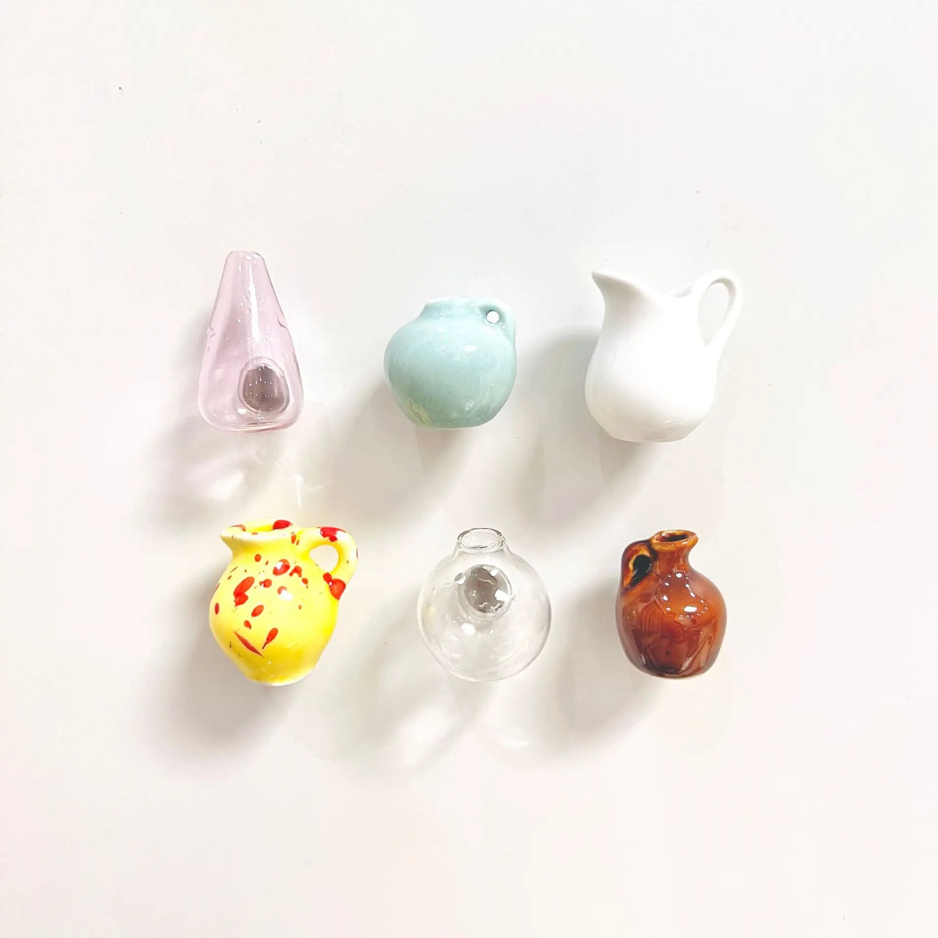 Mini Ceramic Vase Fridge Magnet