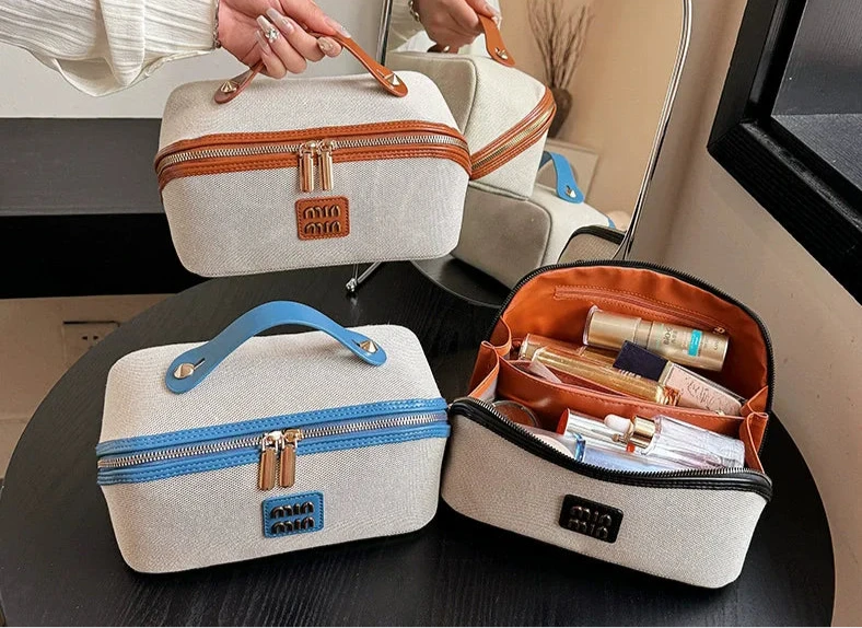 Canvas Makeup Bag – Simple, Durable and Portable
