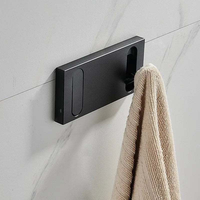 Invisible Folding Wall Hook – No-Drill &amp; Space-Saving
