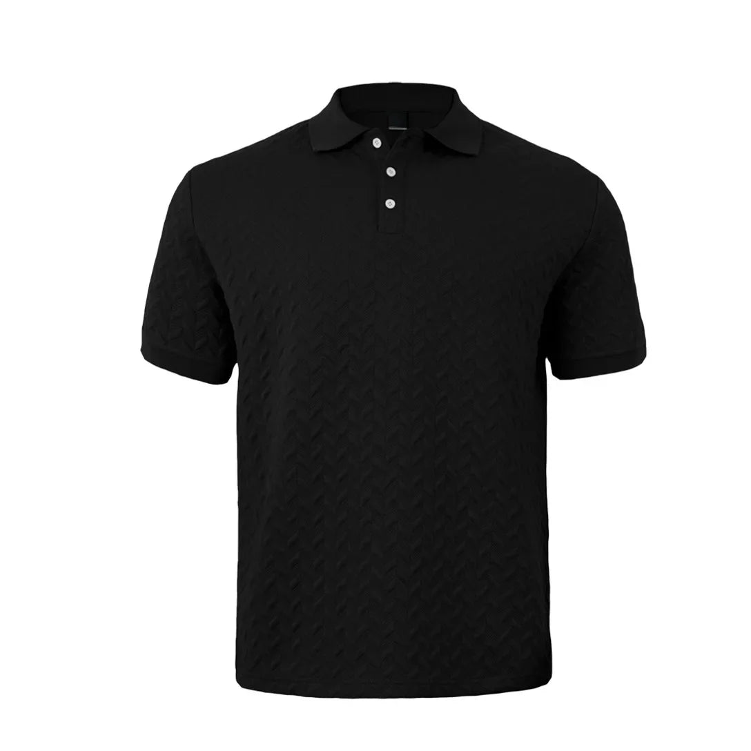 2025 Summer Men’s Floral Polo Shirt