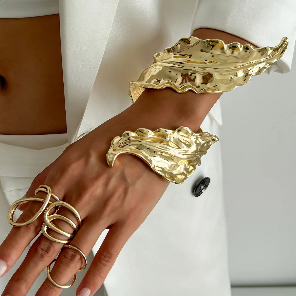 Leaf Wrap Cuff