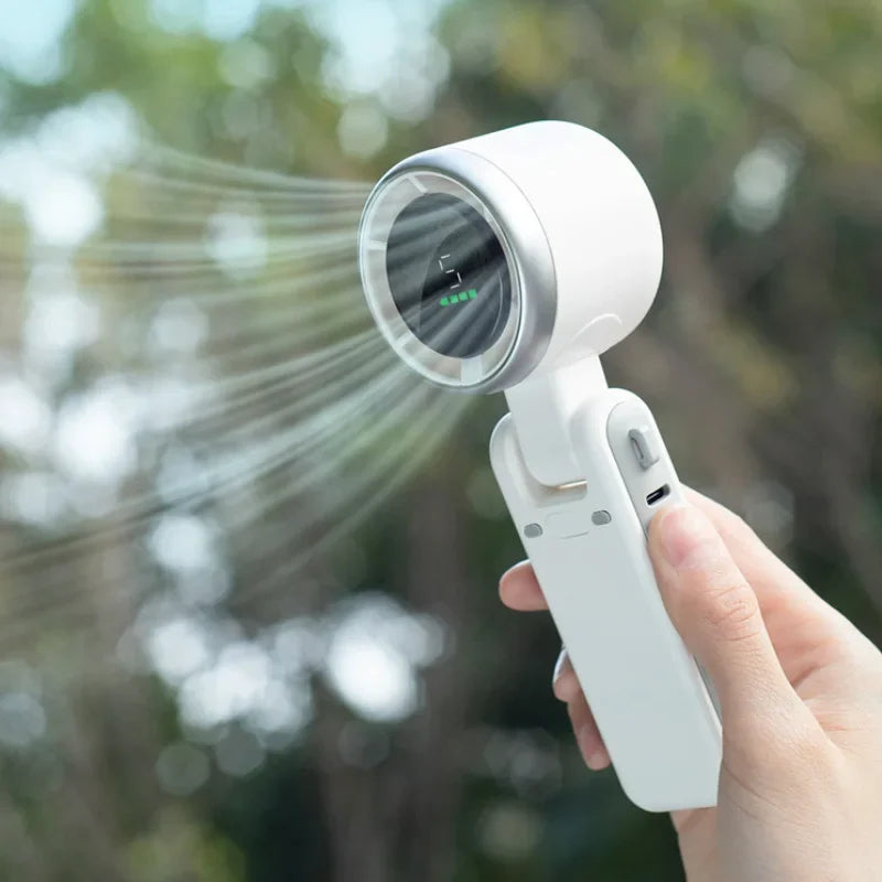 Folding Turbo Neck & Desktop Mini Fan