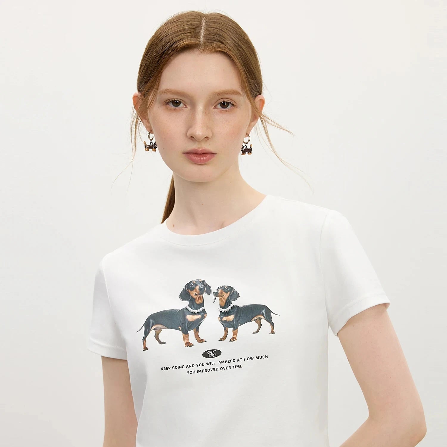 Retro Hound Print Tee