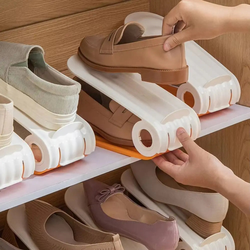 Double-Layer Shoe Rack Organizer