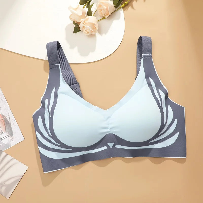 Super Gather Push-Up Bra – Seamless Full Cup Comfort
