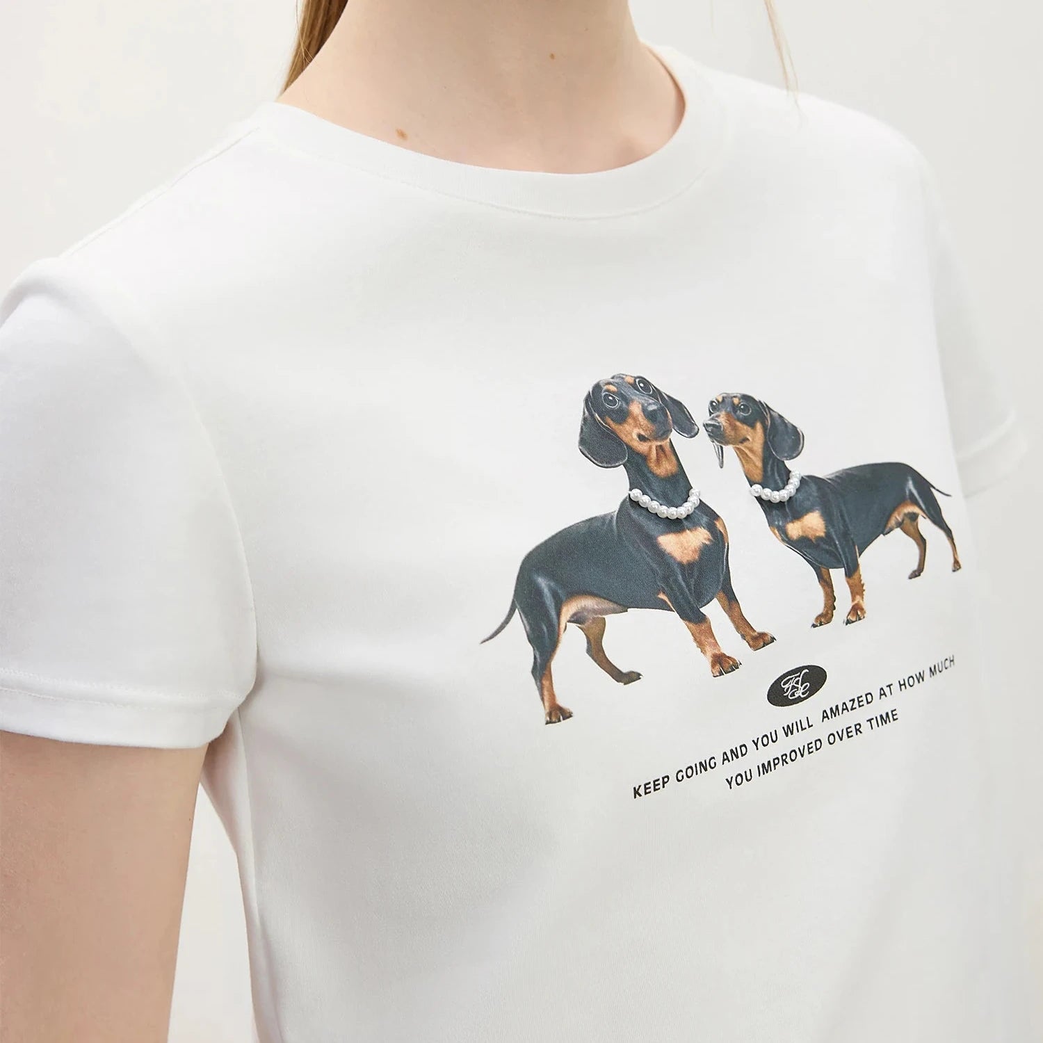 Retro Hound Print Tee
