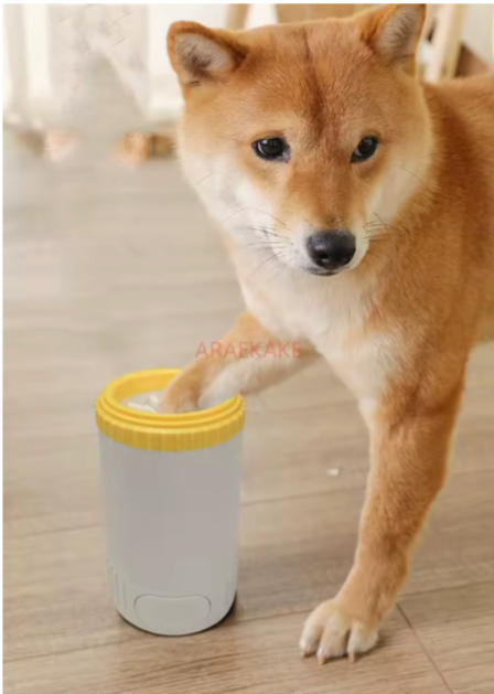 Pet Paw Wash Cup – Quick, Gentle Cleaning for Dogs & Cats