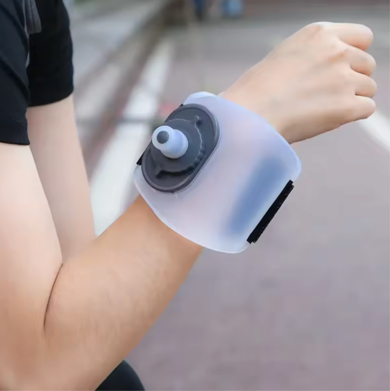 Sport Wrist-Mounted Water Bottle