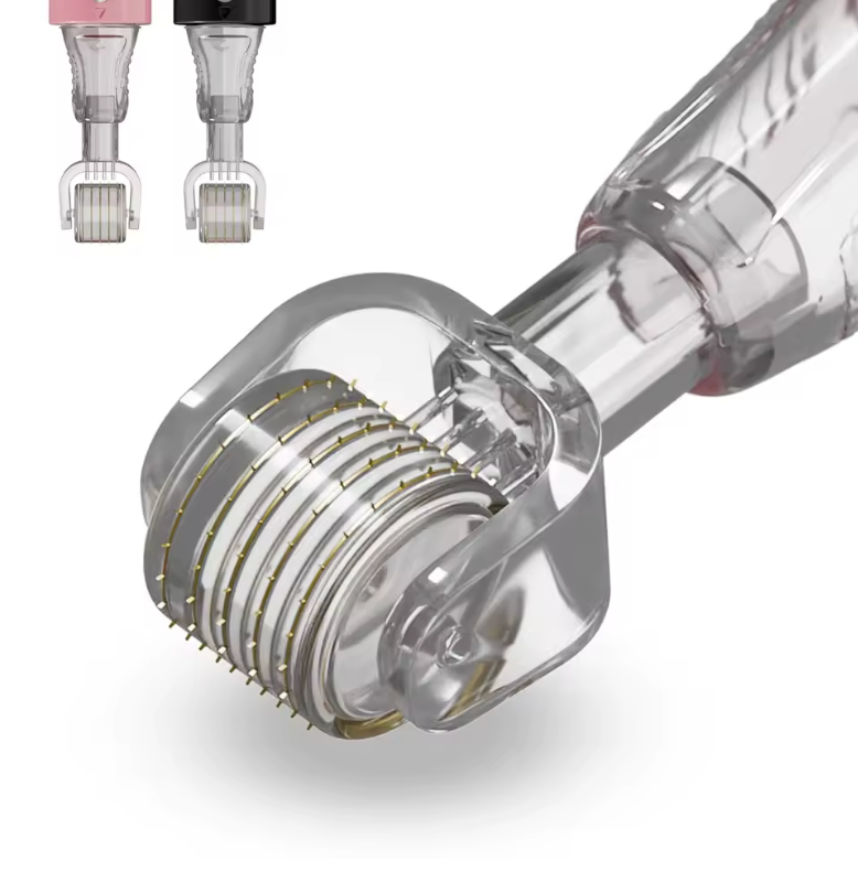 Titanium Derma Roller – Lip, Beard &amp; Hair Growth Enhancer