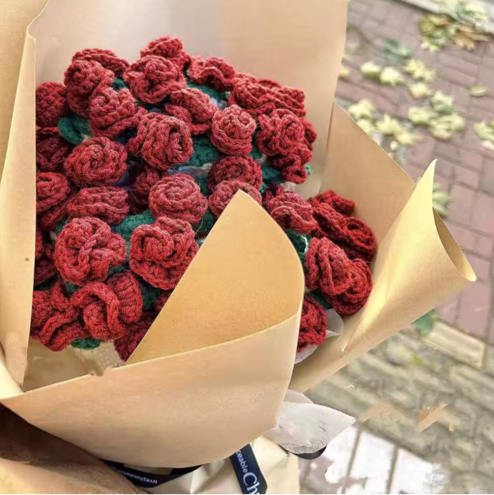 Rose Bouquet Blanket – Handmade Gift That Transforms