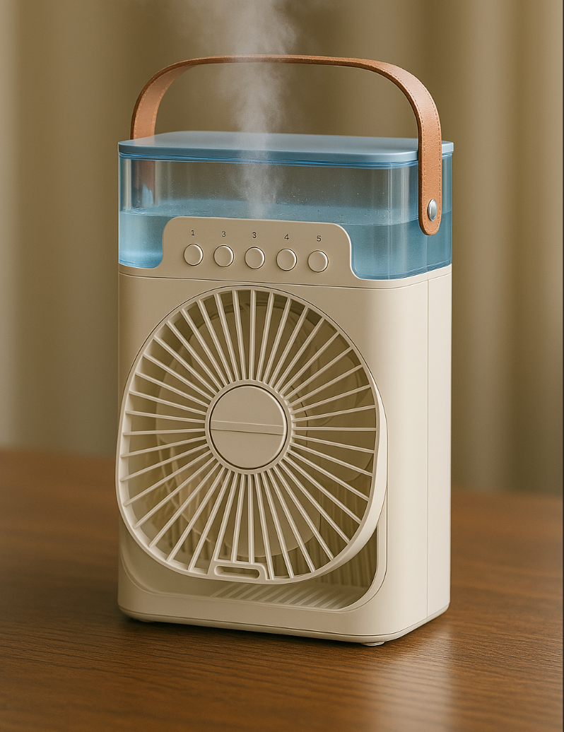 Portable Humidifier Fan – Personal Air Cooler
