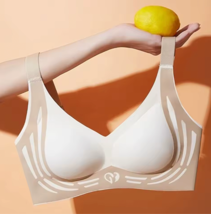 Super Gather Push-Up Bra – Seamless Full Cup Comfort