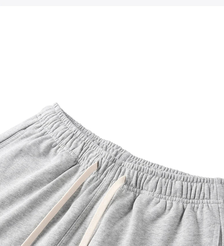 Oversized Raw Hem Shorts
