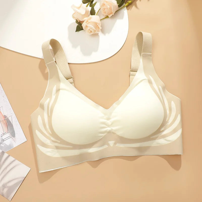 Super Gather Push-Up Bra – Seamless Full Cup Comfort