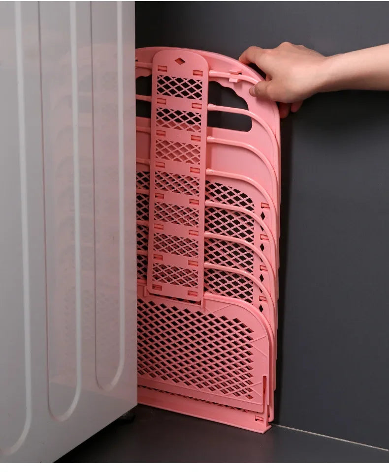 Wall-Mount Laundry Basket – Foldable & Space-Saving