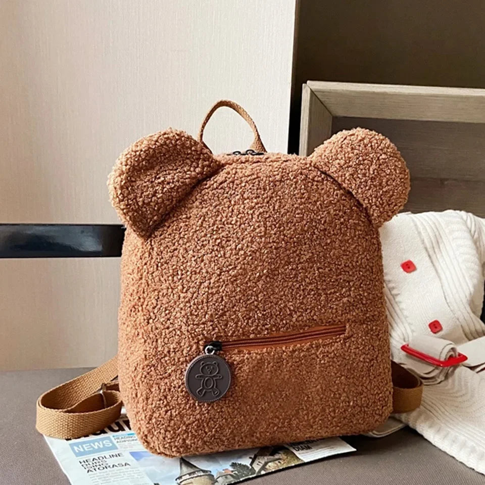 Plush Bear Backpack – Cute &amp; Cozy Daypack